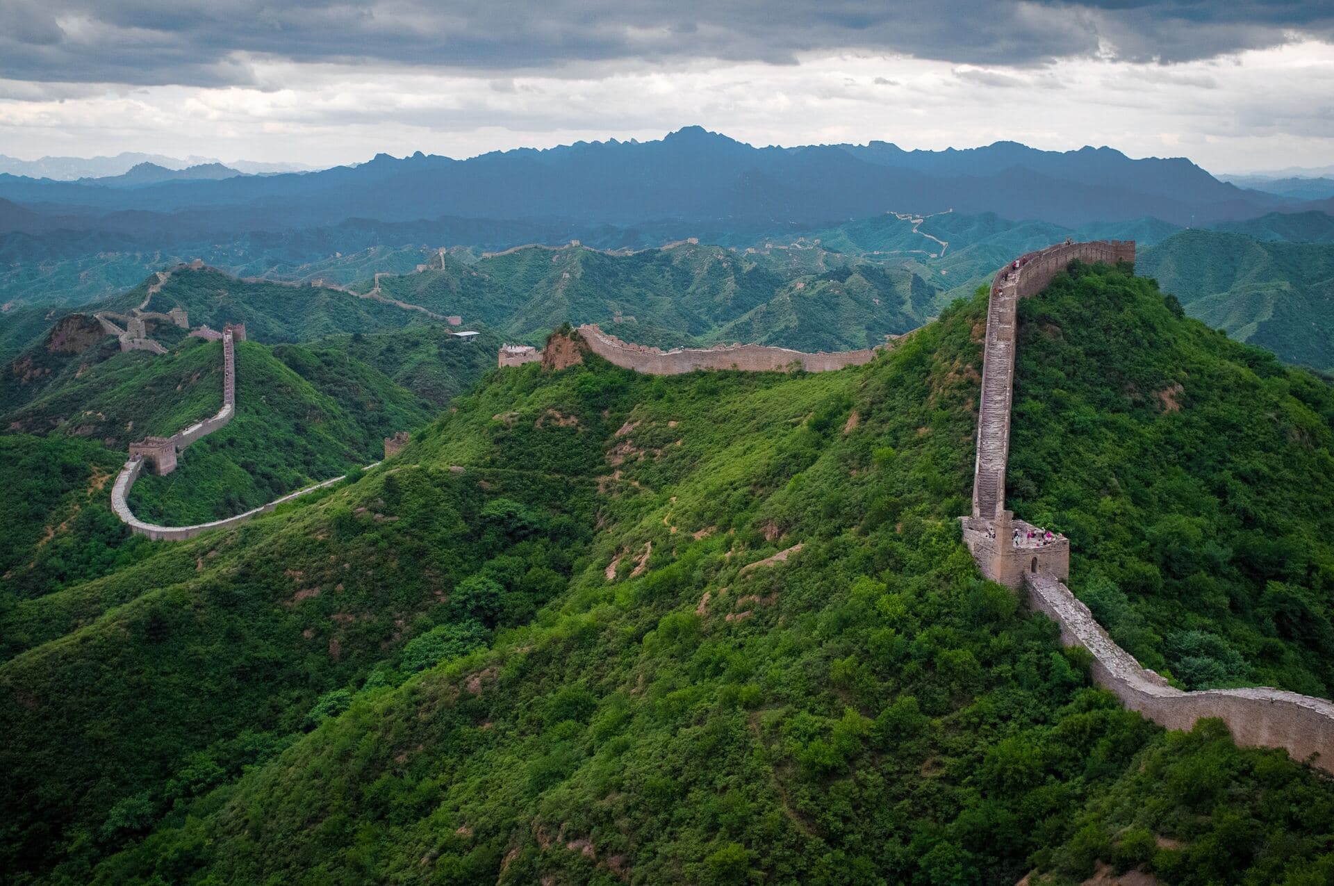 Die Chinesische Mauer bei Jinshanling